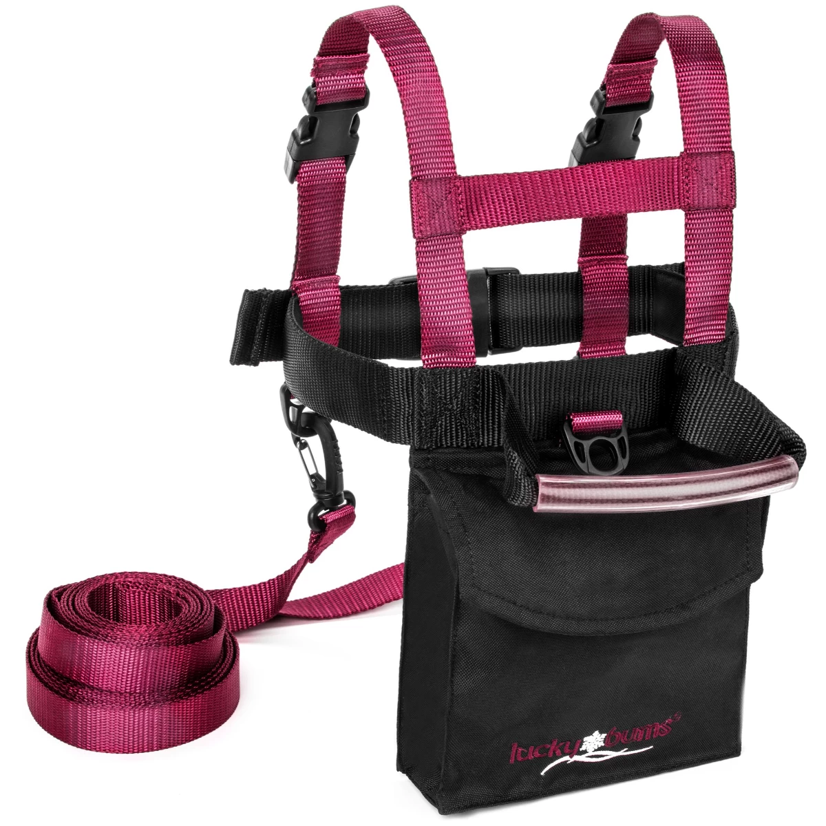 Lucky Bums Ski Trainer Harness With Grip ‘n Guide Handle, Leashes And Backpack 1 Lucky Bums Ski Trainer Harness With Grip ‘n Guide Handle, Leashes And Backpack