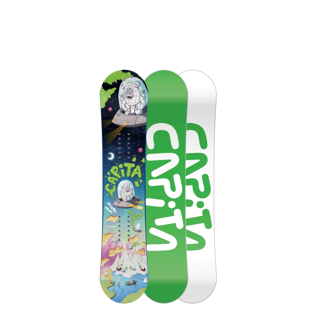 CAPiTA Micro Mini Snowboard Kids 2 CAPiTA Micro Mini Snowboard Kids - Image 2