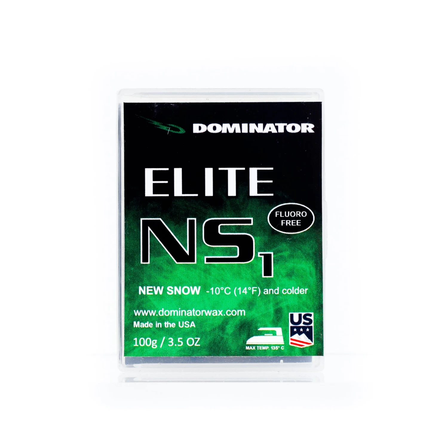 Dominator Elite NS1 Cold New Snow Wax - 100g 1 Dominator Elite NS1 Cold New Snow Wax - 100g