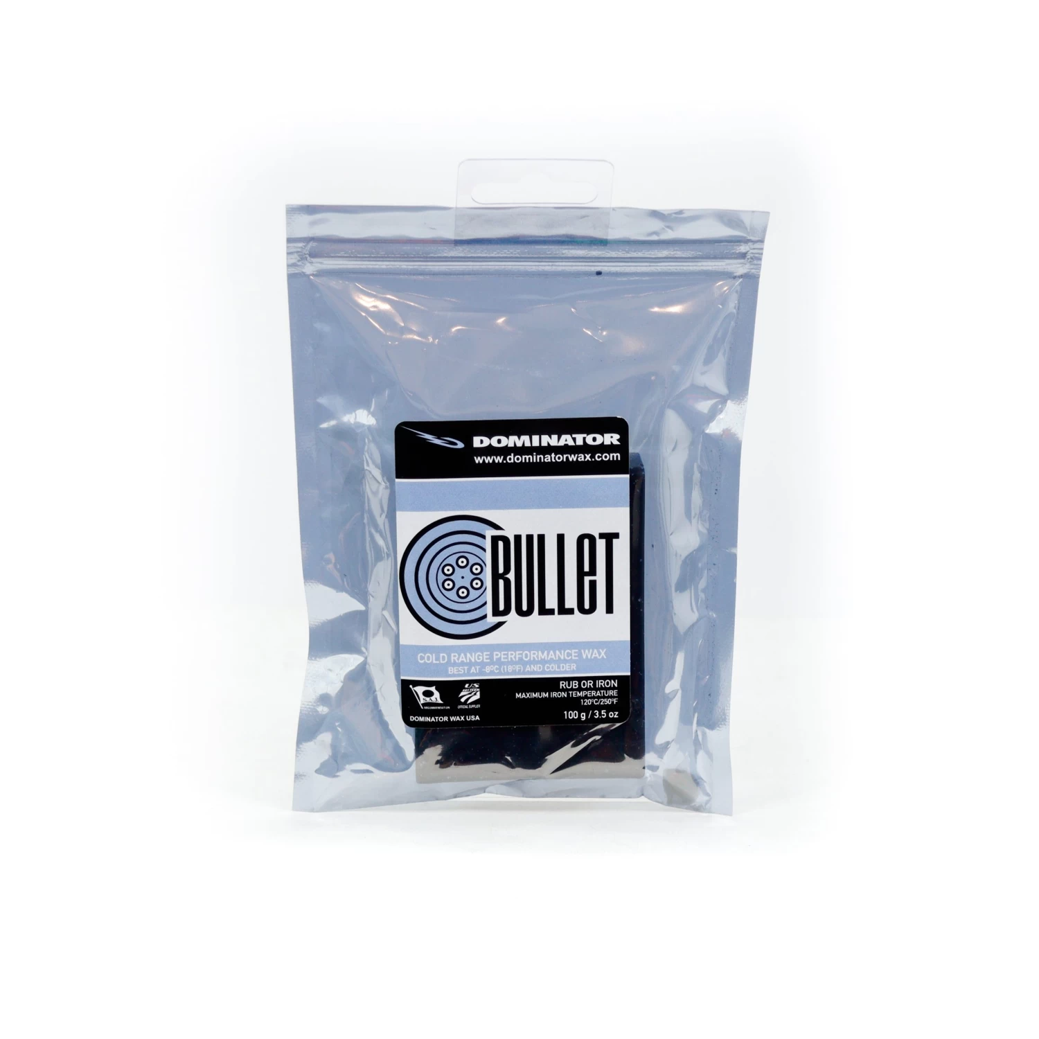 Dominator Bullet Cold Range Performance Wax - 100g 1 Dominator Bullet Cold Range Performance Wax - 100g