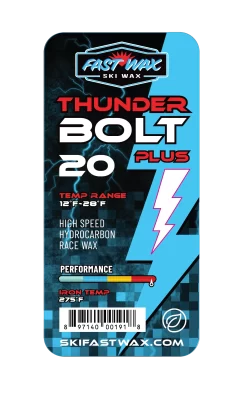 Fast Wax Thunderbolt 20+ Race Wax - 80g