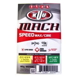 Ski Gear Store 34 180g Kuu Mach Speed Wax | 3 Pack Combi Moist Universal Cold | Fluoro Free