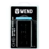 Wend NF Clamshell Wax - Non Flourinated Ski Wax - Graphite, Universal - 90g