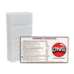 One Ball Jay F1 White Universal Snowboard Wax- 750g